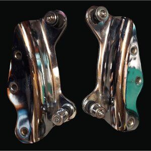 Harley Davidson Road King & Street Glide Chrome Mount Plates XXF